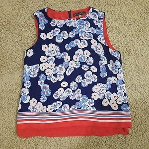 Rose & Olive floral top